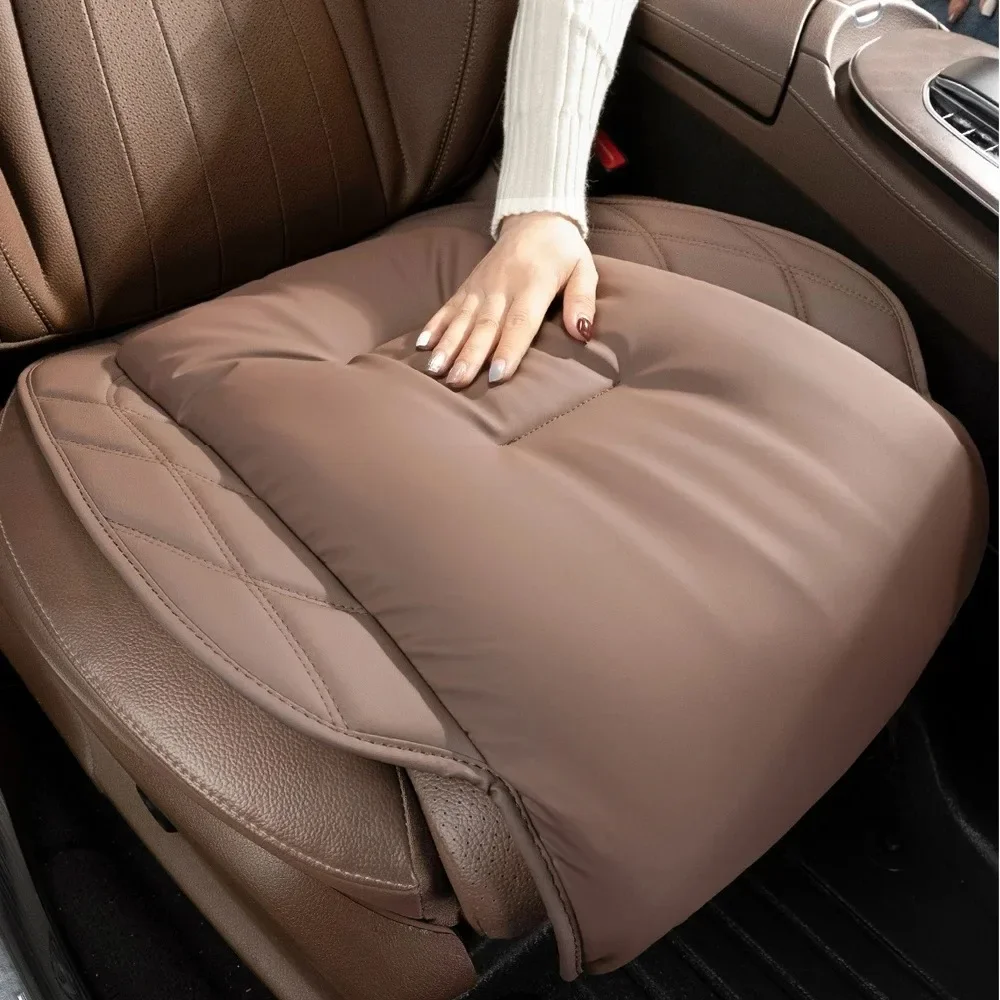 Upgrade Leather Seat Cushion Car Seat Legs Support Extension Soft Seat Cover For Peugeot 107 208 3008 308 508 408 2008 307 NEW
