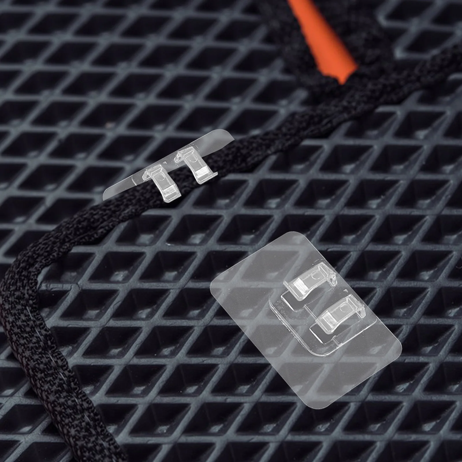 

50Pcs Car Mat Fixing Sticker Anti Slip Retainer Clips for Car Foot Floor Trunk Mats Plastic Holder Floor Mat Clips