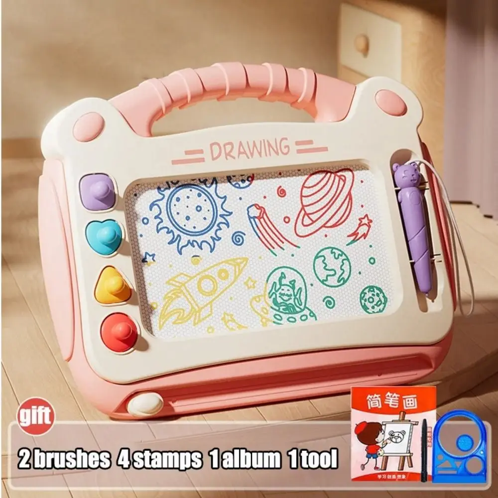 Colorful Magnetic Drawing Board Writing Painting Doodle Board Toy Pad Erasable Erasable Magnetic Graffiti Board Gifts