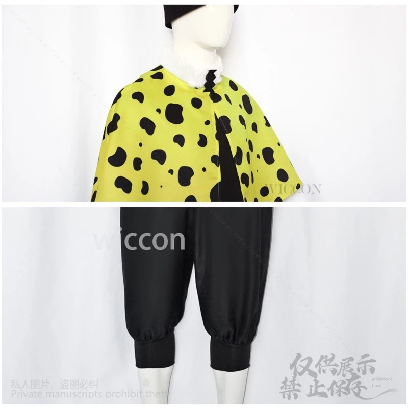 Anime Jujutsus Jogo Cosplay Costume Printing Green Cloak Shawl Uniform Hat Kaisenn For Halloween Christmas Party Cos Customized