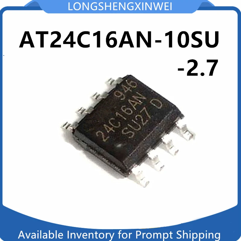 1PCS AT24C16AN-10SU-2.7 24C16AN Memory Chip SOP8 New Original in Stock