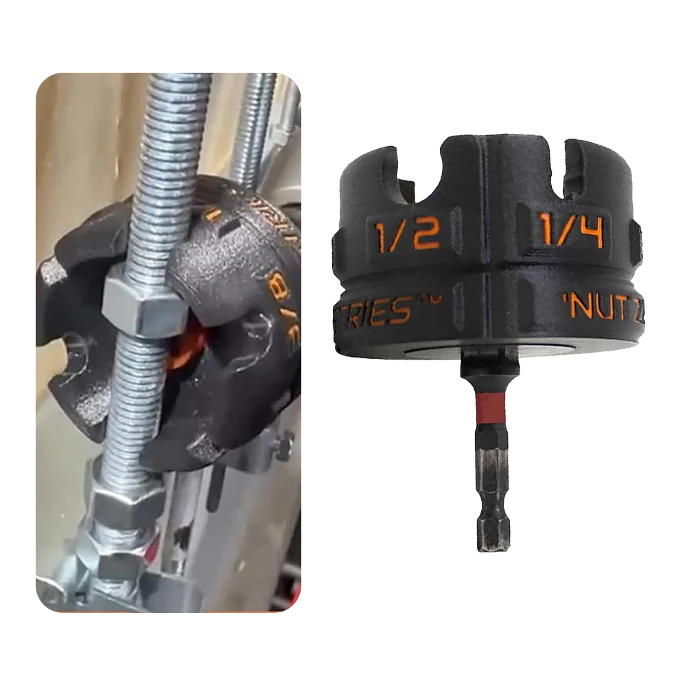 ナットジップドリルアタッチメント多機能スロット付きウィングナットスピニングドライブキットポータブルボルトエクストラクターツールレンチツールセット