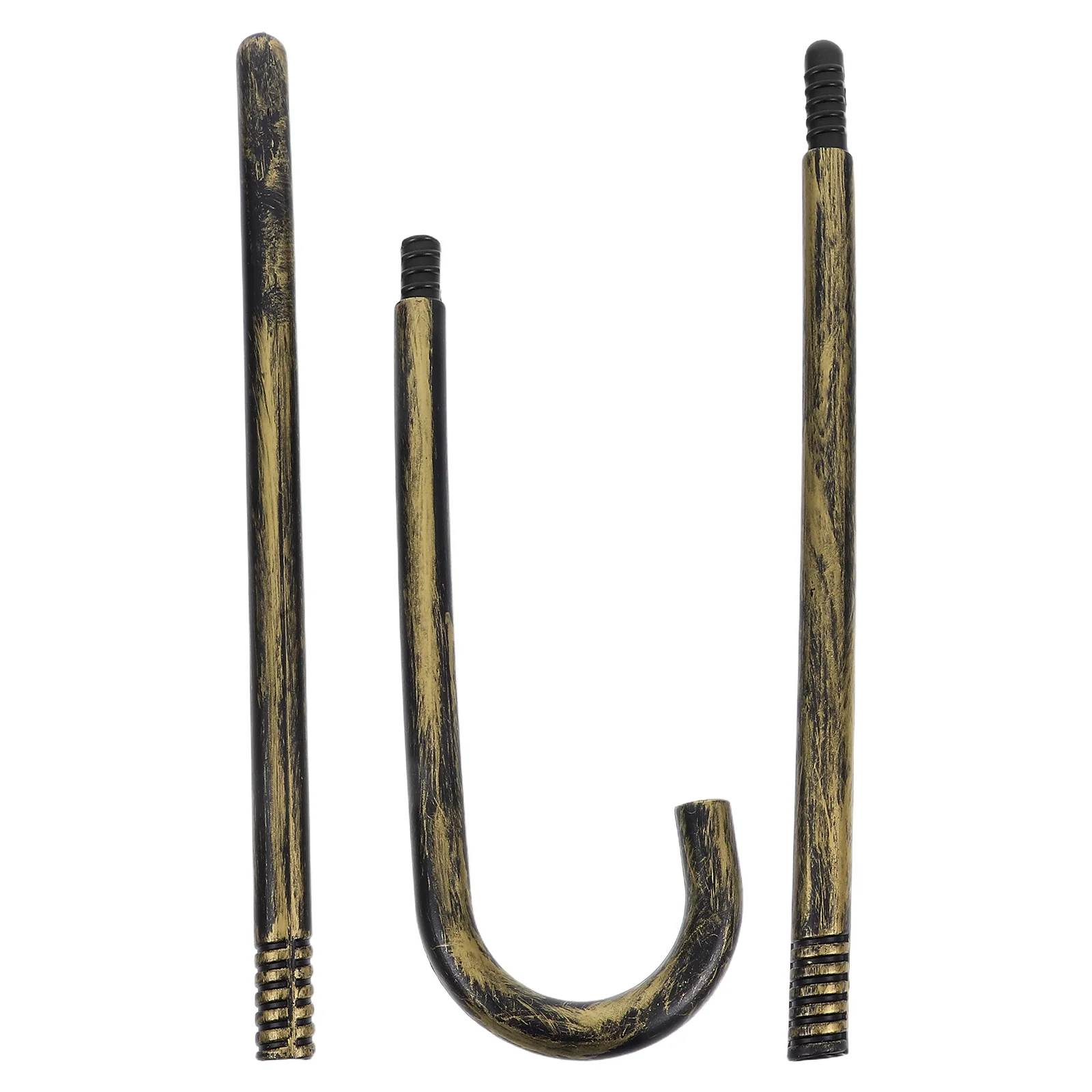 Accessoires de fête canne en plastique danse Costume accessoire Halloween Cosplay bâton de marche scène Performance béquille décorative