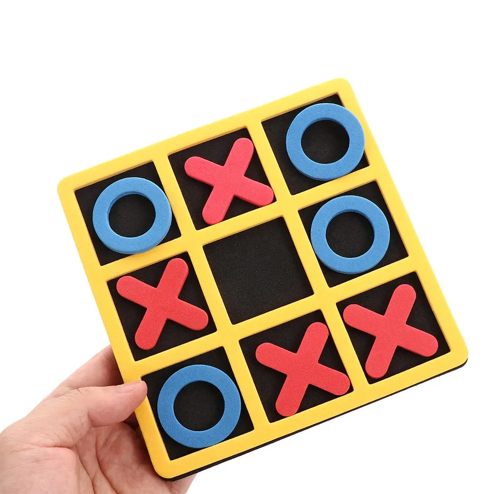 Kinder-Tic-Tac-Toe-Brettspiel - EVA Lernspielzeug & Interaktives Familienspiel für Eltern und Kinder – Detail 8