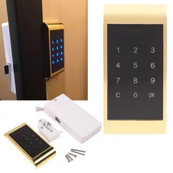 Electronic Touch Keypad Password Door Lock Key Access Digital Security Home Alarm Anti-theft File Cabinet Drawer Code Lock