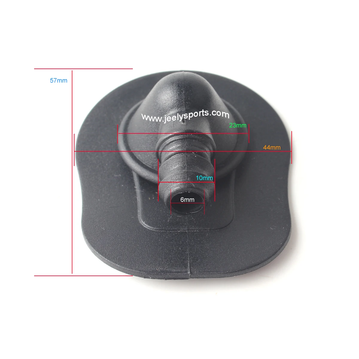 90 degree TPU material kitesurfing kite lazy one pump valve no cap