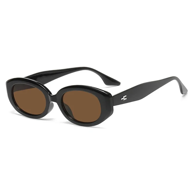 Vintage Cat Eye Sunglasses Woman Retro Shades Black Sun Glasses Female Fashion Small Frame Mirror Square Oculos De Sol view 4