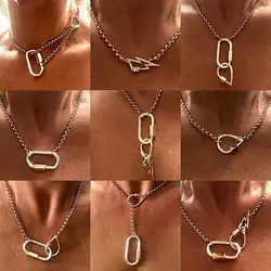 JUYA Charms Gold Color Clasps Lock Spiral Screw Pendant for Jewelry Making DIY Luxury Necklace Bracelet Hand Made Accessories