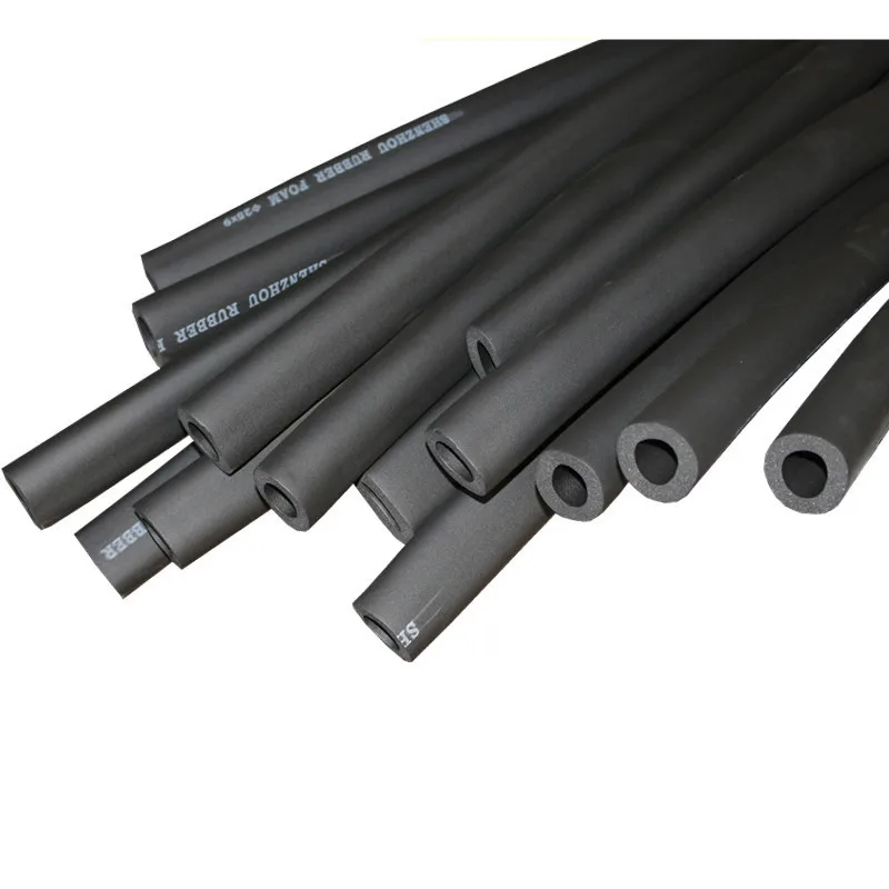 1.8M ความยาวเส้นผ่านศูนย์กลางภายในความหนา PPR ฉนวนกันความร้อนท่อ B1 ฟองน้ําโฟมยางด้านใน 6/13 /16/20/25/32/43 มม.* 9 มม.