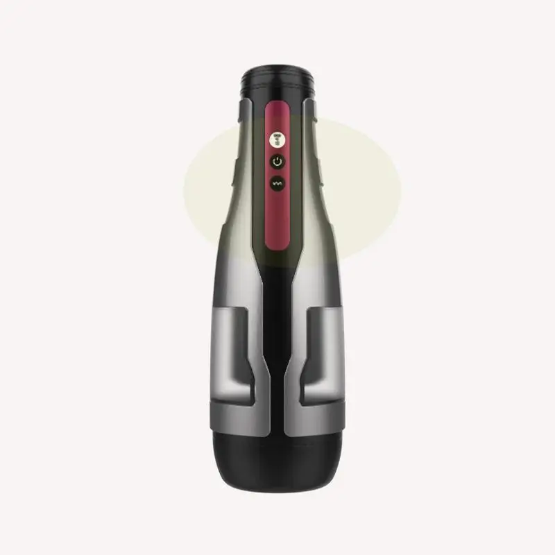 Bathroom Self Pleasure Intimate Moments Similar to Sex Toy Pleasure Device for Solo Use at Home on Travel Male Masturbator\N