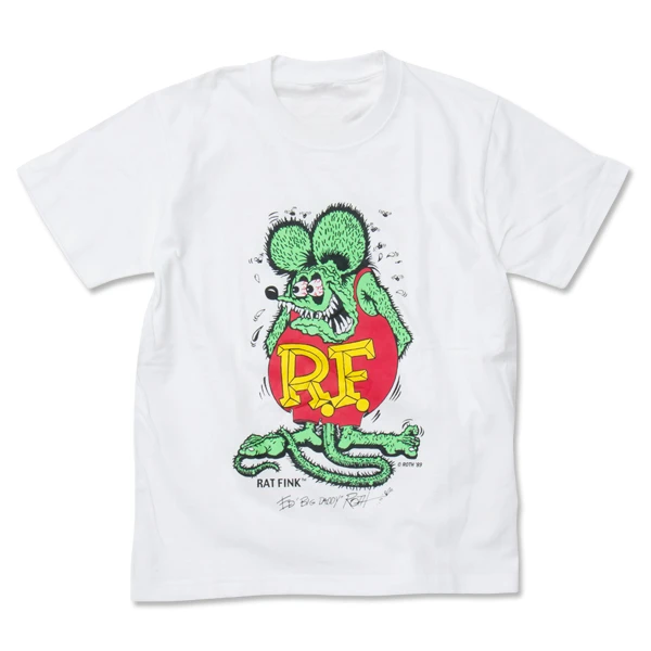 2026 Motorcycle Rat Monster Vintage Modified Car Culture Brand T-shirt Cotton Graphic Tee Men Women Summer Streetwear
