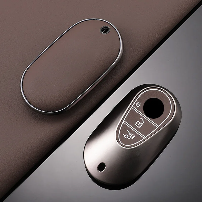 ICAR TPU for Mercedes Benz C /S Class W223 W206 S350L S400L S450L S500L 2022 2023 Remote Car Key Case Cover Keyring Accessories