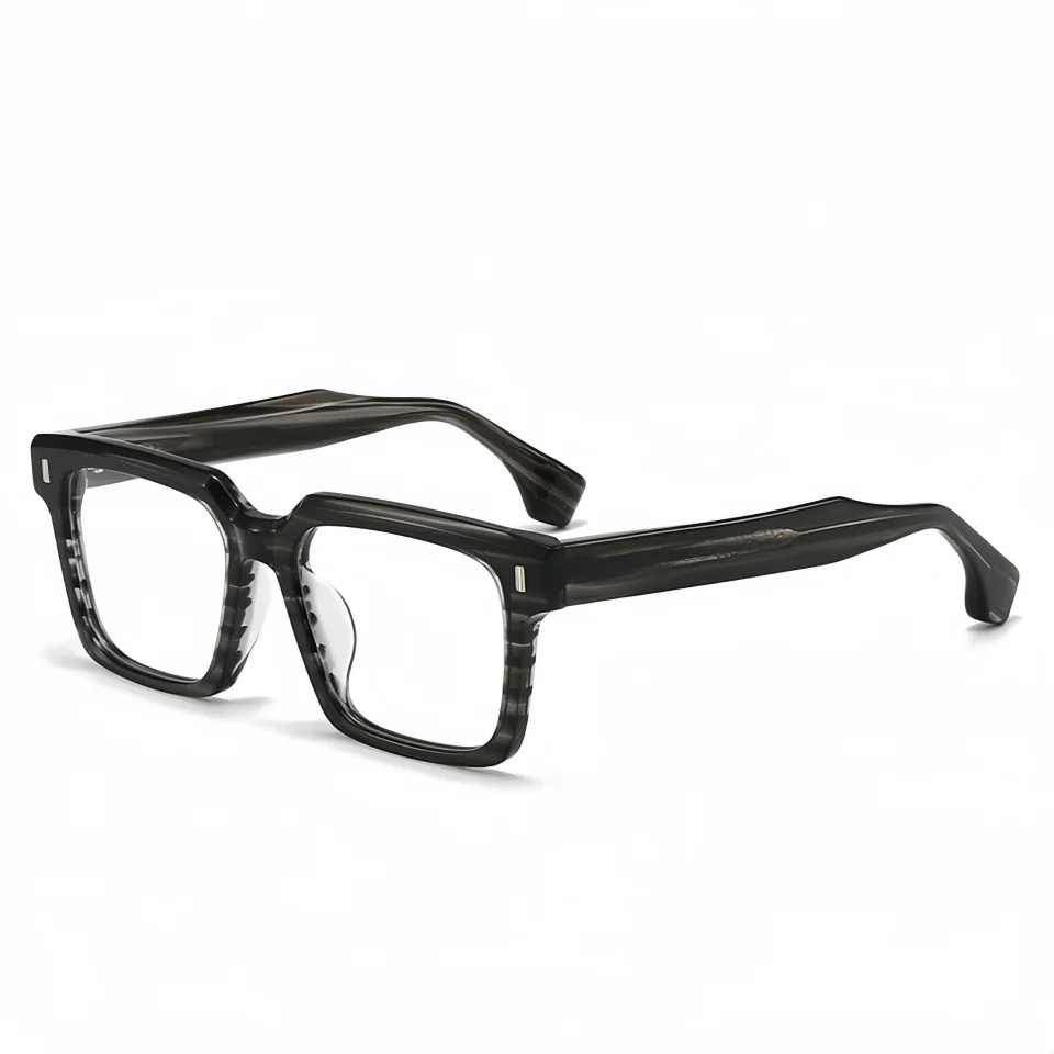 

New Men Leisure Travel Retro Acetate Glasses Frame Esports Computer Reading Anti Blue Light Optical Prescription Women's Glasses