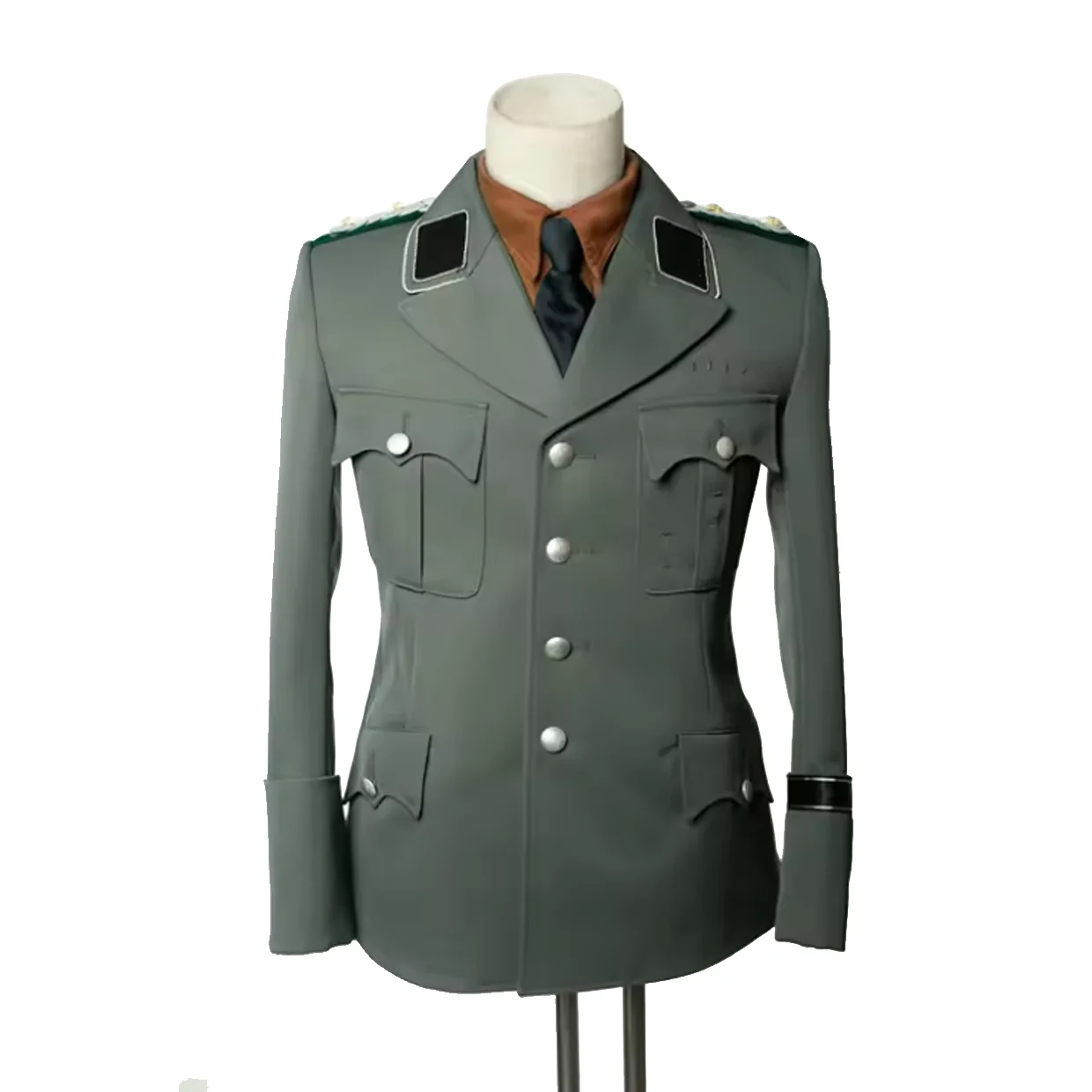 

Germany M45 M44 M43 M37 Soldier Officer Uniform Jacket WW II Reproduct Costume Custom Made