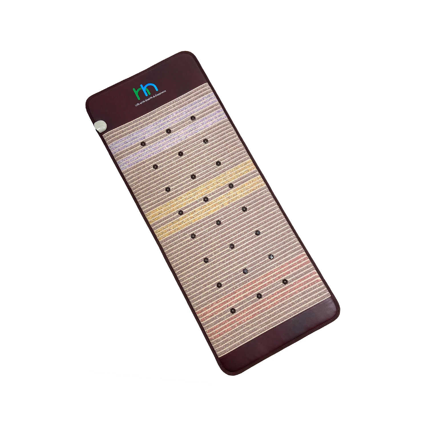 

Фотон Дальний инфракрасный массаж с отрицательными ионами Биофоновая терапия Облегчение боли Высокое качество Аметист Дальний инфракрасный нагревательный коврик