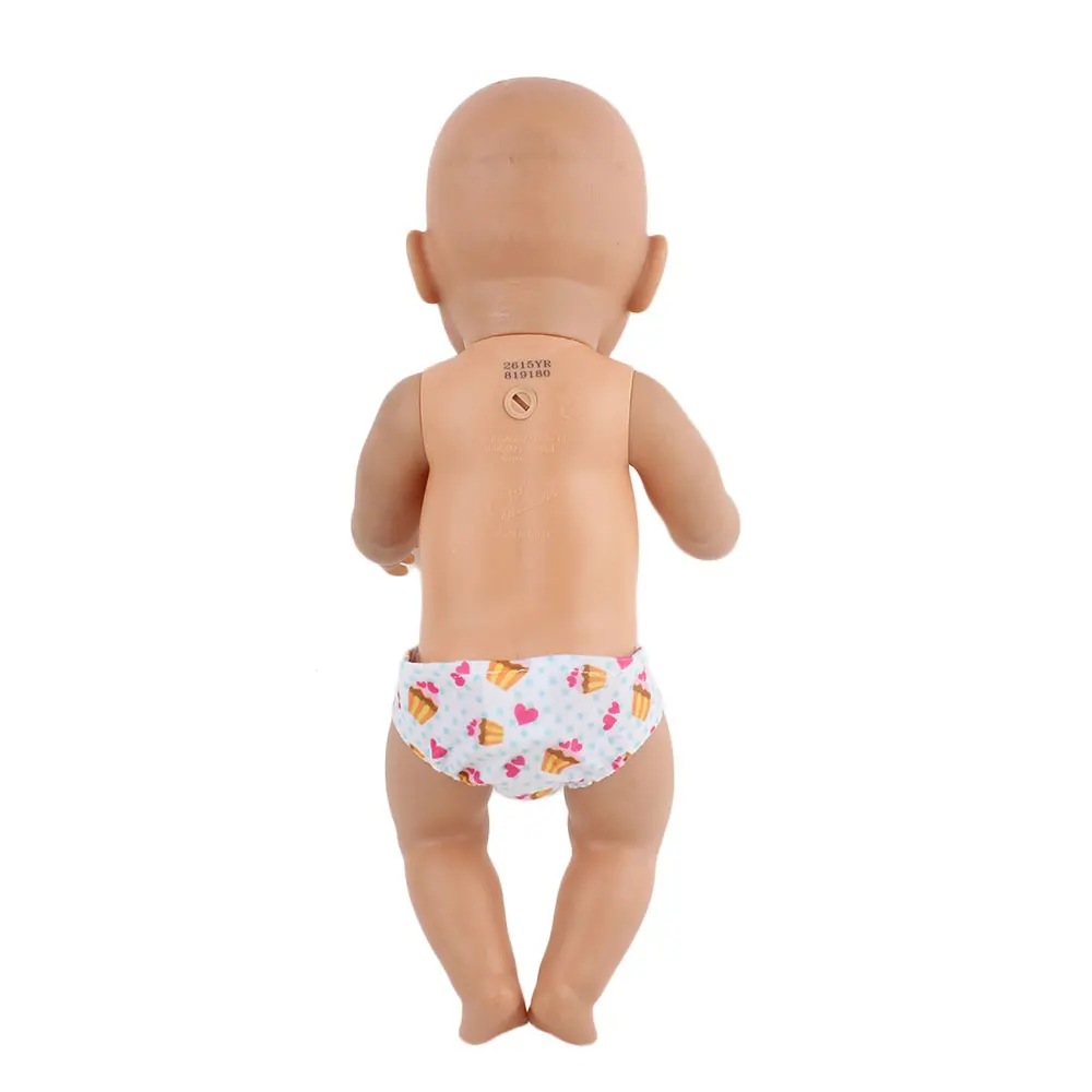 1pcs Underwear  For 17 Inch  Baby  Doll 43cm Baby Doll Clothes And Accessoires