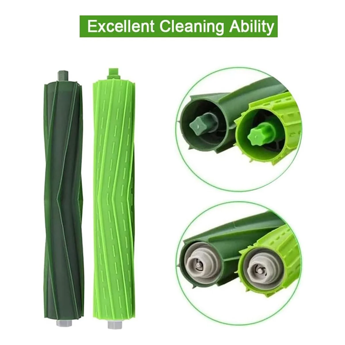 25Pcs Ultra Durable Accessories for IRobot Roomba Combo J9+ & Combo J7+/Plus Sweeper Accessories