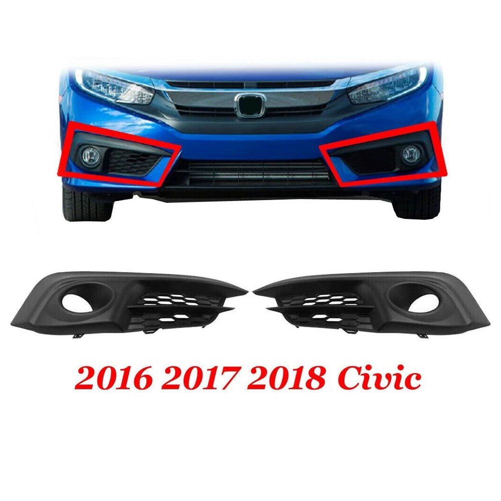 For Honda Civic Fog Light Cover 2016 2017 2018 Passenger Side Primed Coupe/Sedan 71103TBAA10 HO1039129