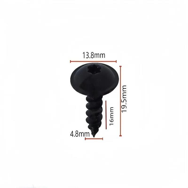 100pcs/ Clips Engine Cover Screws Undertray Splash Guard Wheel ArchFastener Clips For VW For Audi Car Accessories
