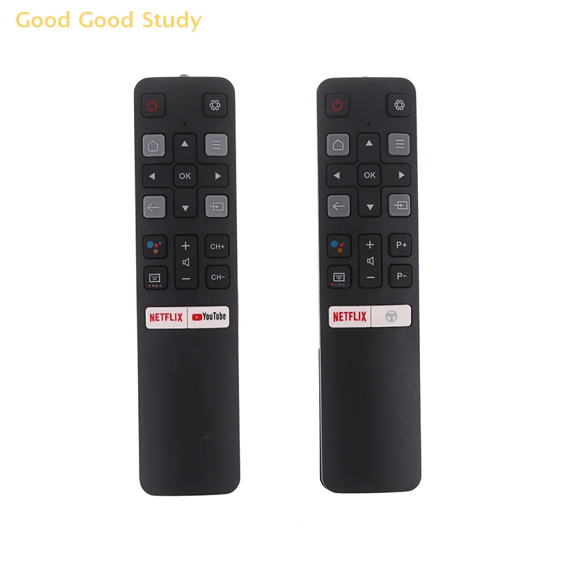 For TCL With Netflix And YouTube RC802V 49P30FS 65P8S 55C715 49S6800 43S434 New Voice Remote Control RC802V FNR1