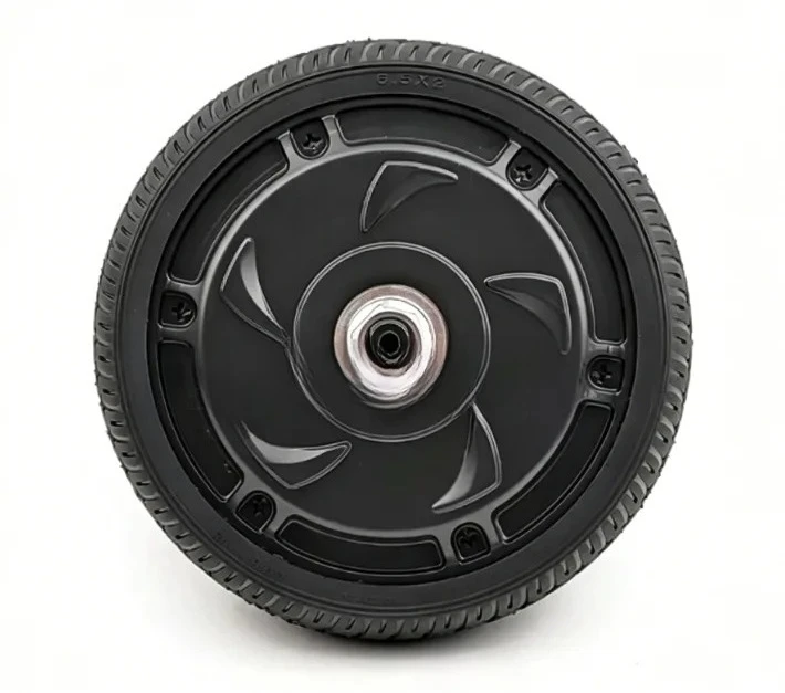 24V/36V/48V 350W brushless electric motor with 6.5-inch solid wheels