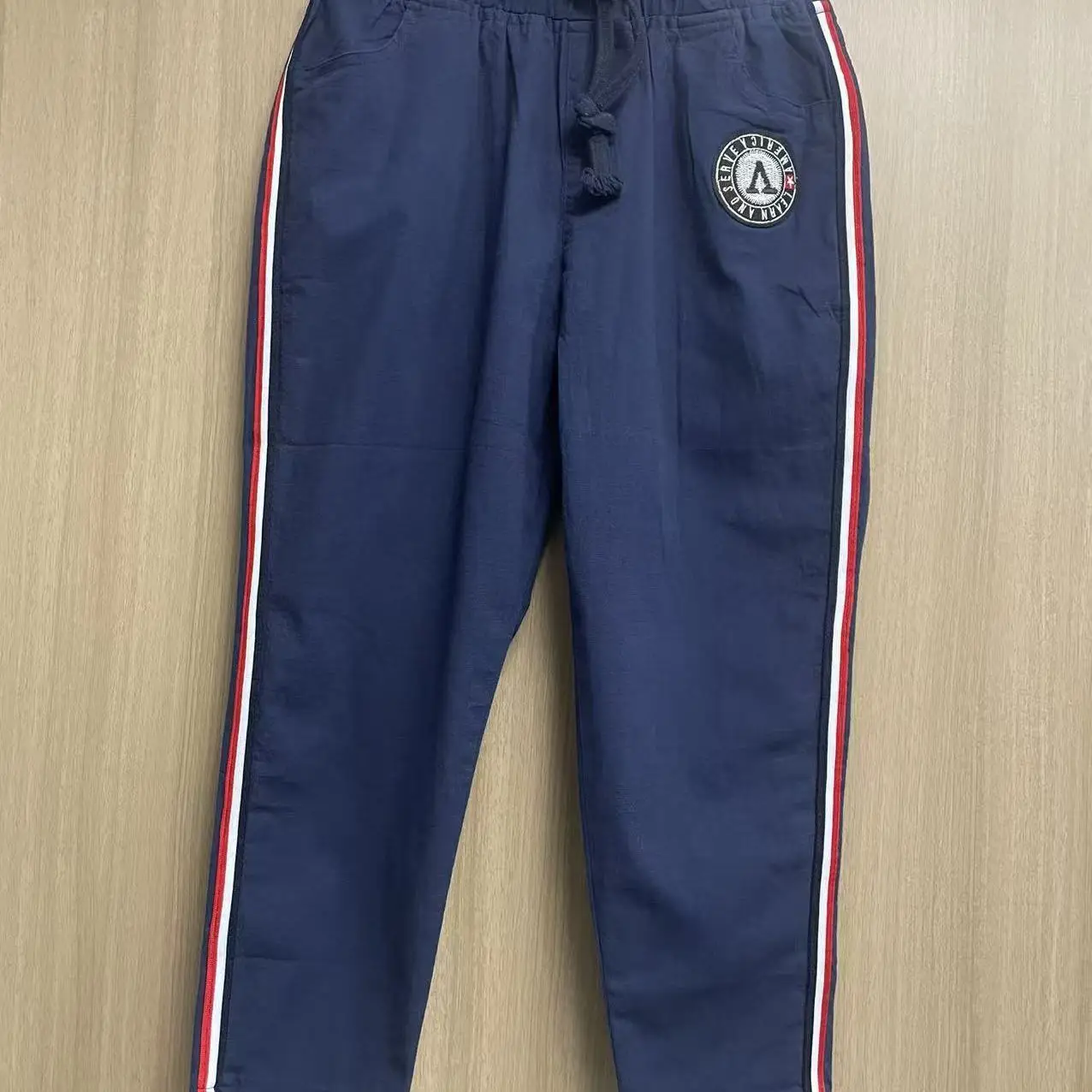 夏の新作 レディース コットンリネン ルーズストレートレギンス おしゃれ 薄手 カジュアルパンツ ミッドウエスト ハイコンフォートフィット