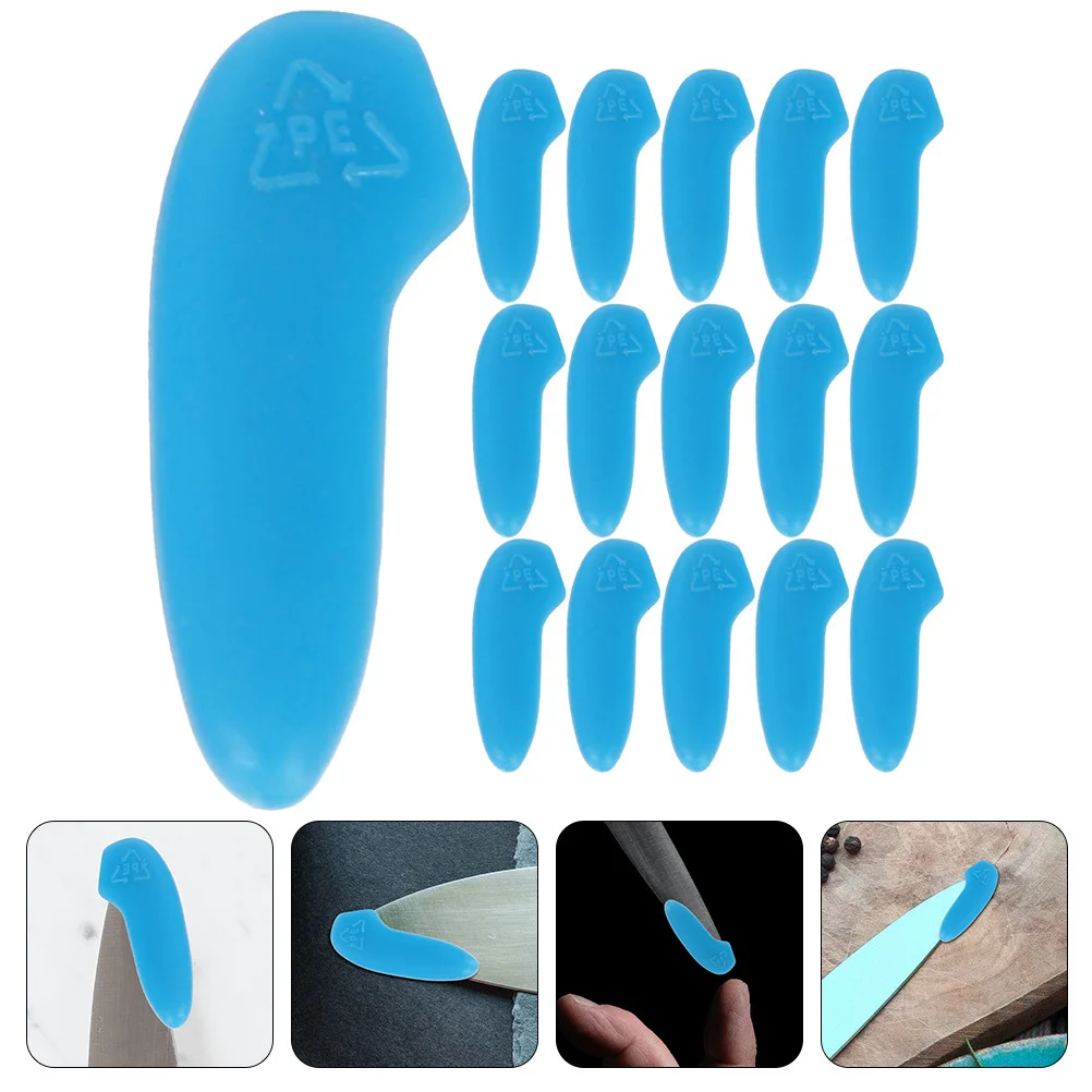 

30pcs Cutter Tip Protectors Plastic Safety Covers For Kitchen Gadgets Small Protective Sleeves Tool Protection Home Use
