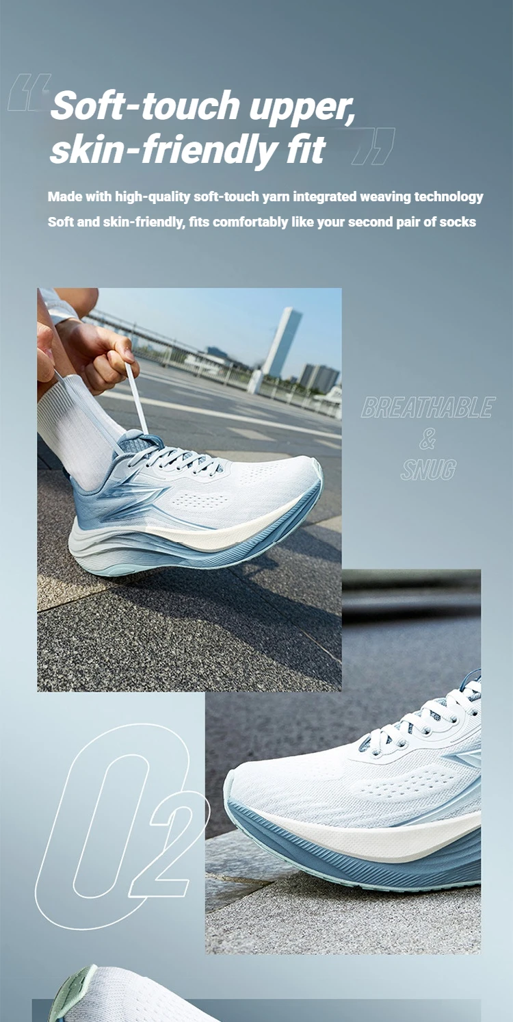 361 Degrees O2 Laufschuhe für Damen, atmungsaktiv, stabil, griffig, langlebig, Marathon-Sneaker für Herren, 672632223 – Detail 10