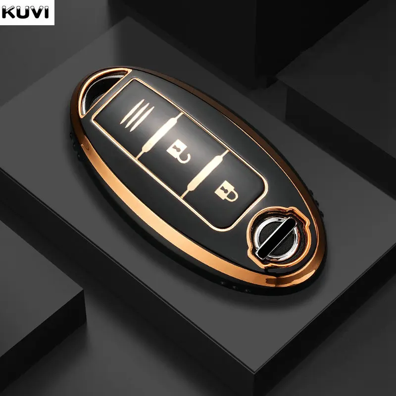 TPU Auto Fernbedienung Schlüssel Fall Abdeckung Shell Fob Für Nissan Qashqai Juke J10 J11 X-Trail T32 T31 Kicks Tiida Pathfinder Hinweis Für Infiniti