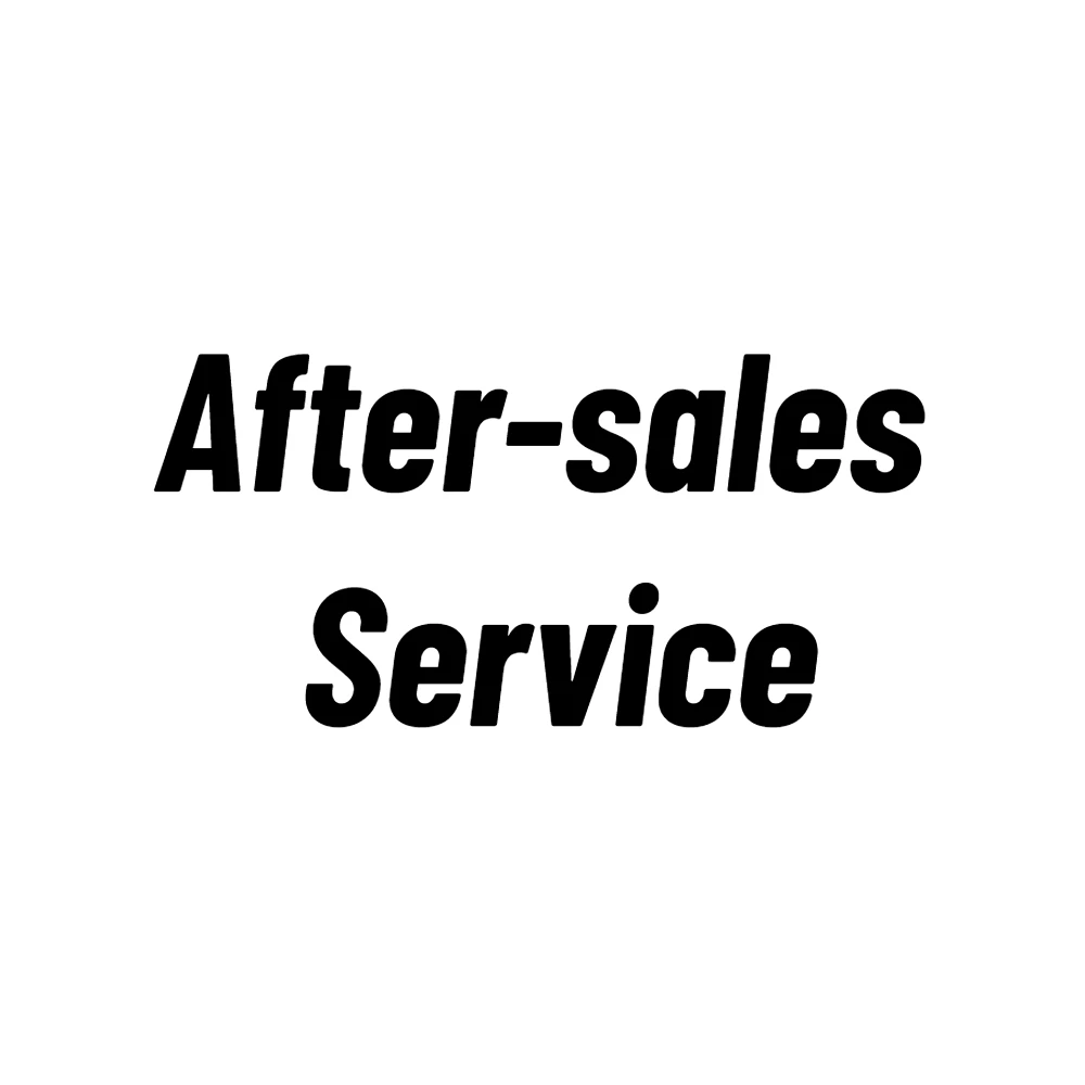 

After-sales service