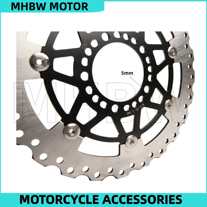 Front Brake Disc Brake Rotor for Cfmoto 400nk 400gt 650nk 650gt 650mt 650trg / 650trg China ⅳ