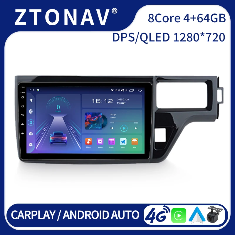 

Car Media Player For Honda Stepwgn 5 2015 2016 2017 2018 2019 2020 2021 Car Radio Stereo Android Screen Headunit Auto Carplay