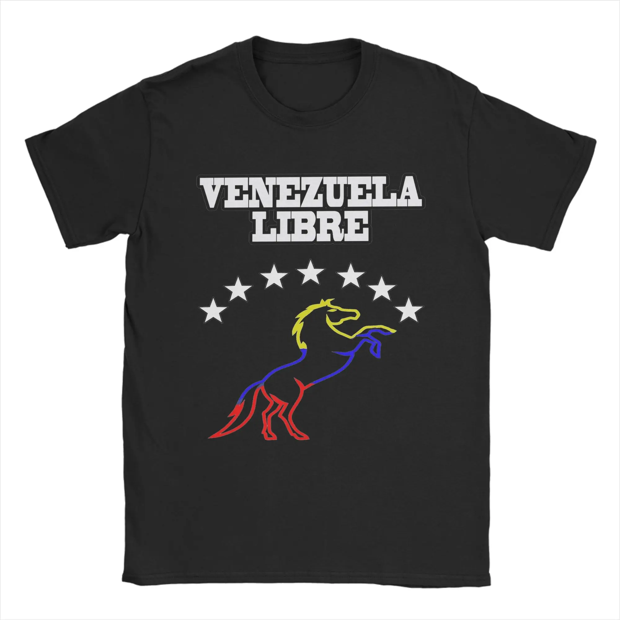 

Men Women's Free Venezuela T Shirt Venezuelan Pure Cotton Clothing Fun Short Sleeve O Neck Tee Shirt Original T-Shirts