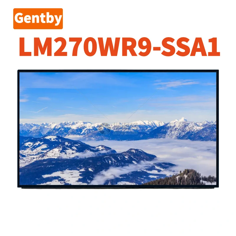 27 Inch 4K Original New LCD Screen Black IPS for Dell U2723QX U2723QE LM270WR9-SSA1 LM270WR9 SSA1 LM270WR9 (SS)(A1)