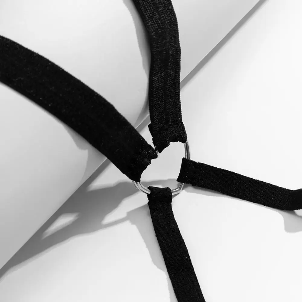 Elastic Band Elastic Strap Body Chain Arm Chain Leg Ring Leg Loop Layered Genju…
