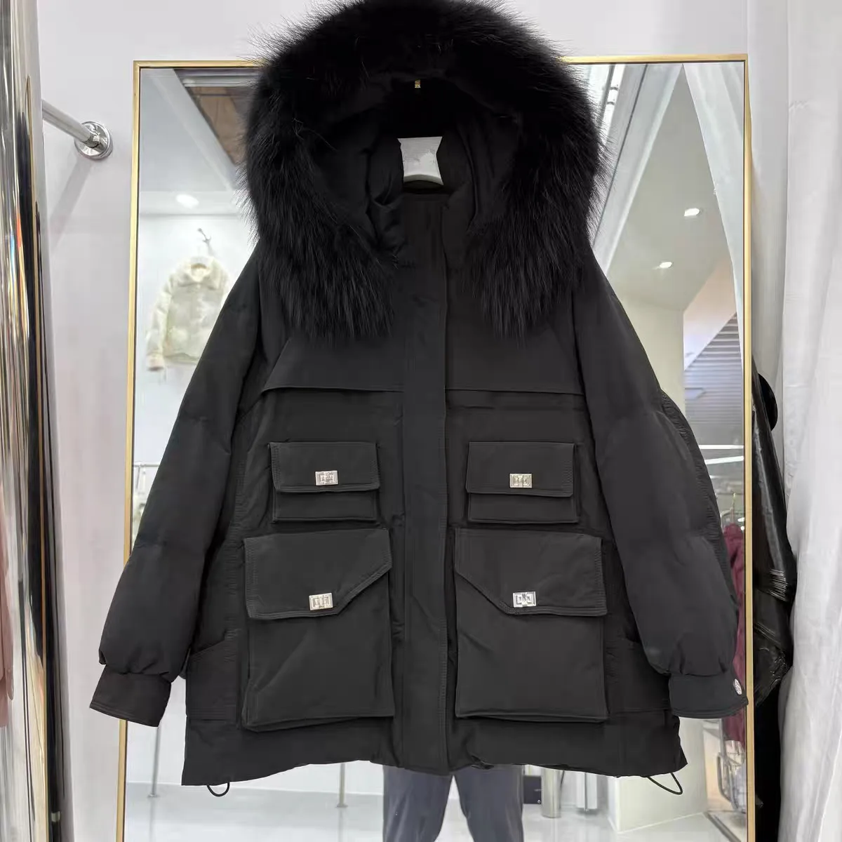 2025 outono/inverno moda feminina jaqueta deslocamento lazer roupas de trabalho jaqueta Parker