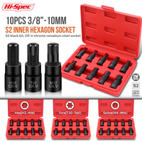 Hi-Spec 10PC 3/8\