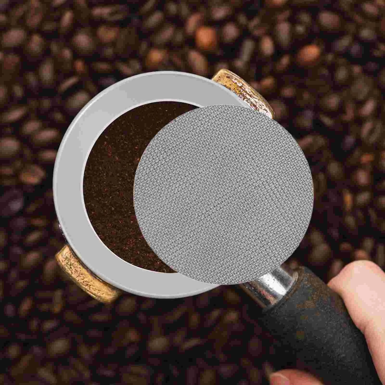 Coffee Filter Mesh Basket Espresso Stirrer 51mm Puck Screen Accessories Machine