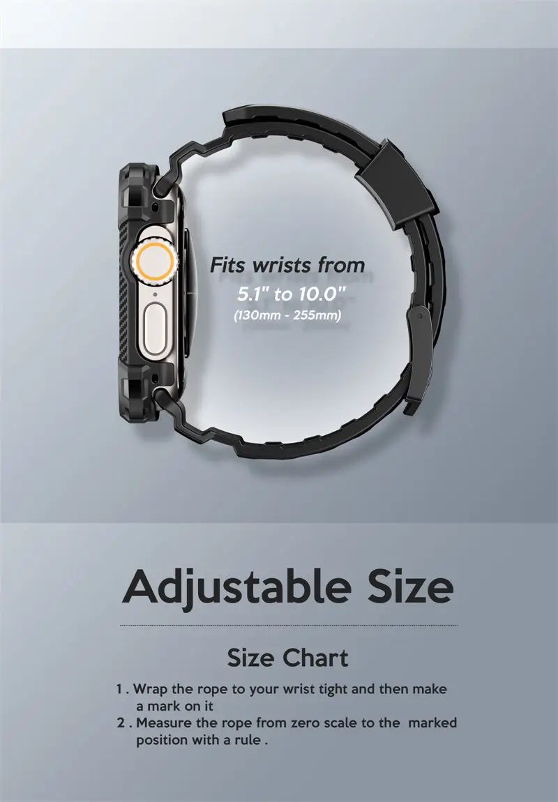 I-BLASON For Apple Watch Ultra 4/3/2/1 Case 49mm Armorbox Rugged Watch Band with 2Set Built-in Tempered Glass Screen Protector