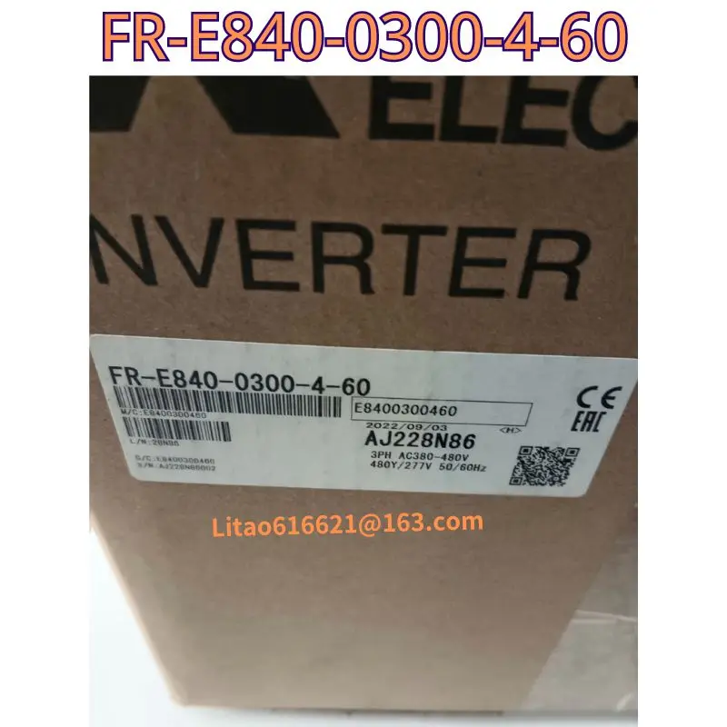 New original frequency converter FR-E840-0300-4-60 15KW 380V