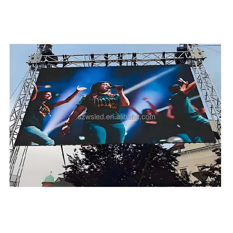 

Giant Stage Background 500x500mm Indoor/Outdoor Commercial Ad LED Display Screen P2.5 P2.9 P3.91 Rental High Brightness