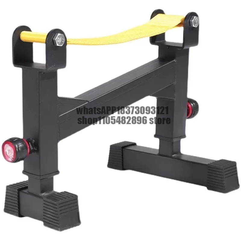 Adjustable barbell deadlift buffer table bracket placement rack Weight lifting deadlift pad Barbell rack
