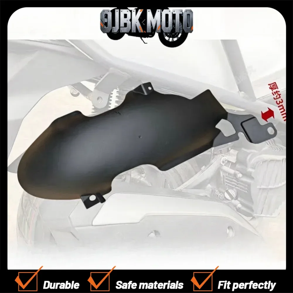 

【Perfect fit】For Sym Jet 14 Evo 125 150 200 Motorcycle Modification Accessories Widened and Thickened Rear Fender Sym Jet 14 Evo