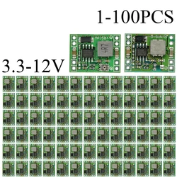 Módulo de fuente de alimentación de DC-DC, dispositivo de reducción de potencia ajustable, salida descendente de 24V, 12V, 9V, 5V, 3V, MP1584EN 3A, tamaño Ultra pequeño