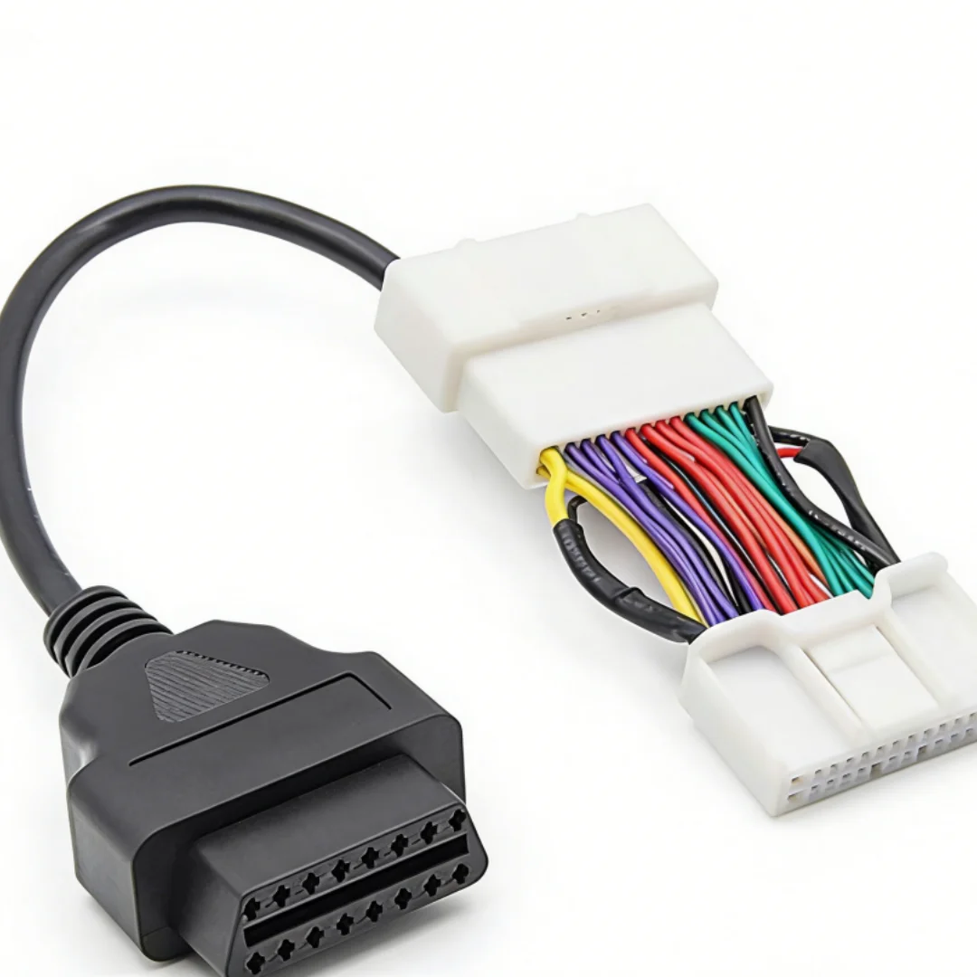 

For Tesla Model 3/Y OBD2 Adapter Cable 12PIN / 20PIN / 26PIN Diagnostic Connector
