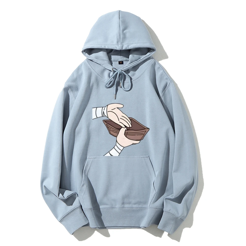 جرافيك هوديس محفظة هوديس قسط القطن جودة عالية المتضخم هوديس ملون بسيط اليد الفن شيك Y2K نمط الملابس #4