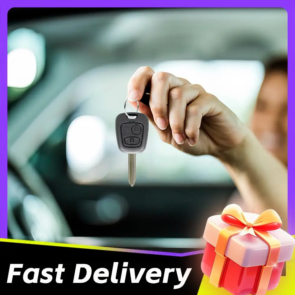 2 Button Keyless Entry Remote 433MHz Remote Car Key Fob Car Keyless Entry Remote Control for Citroen Saxo Picasso Xsara Berlingo