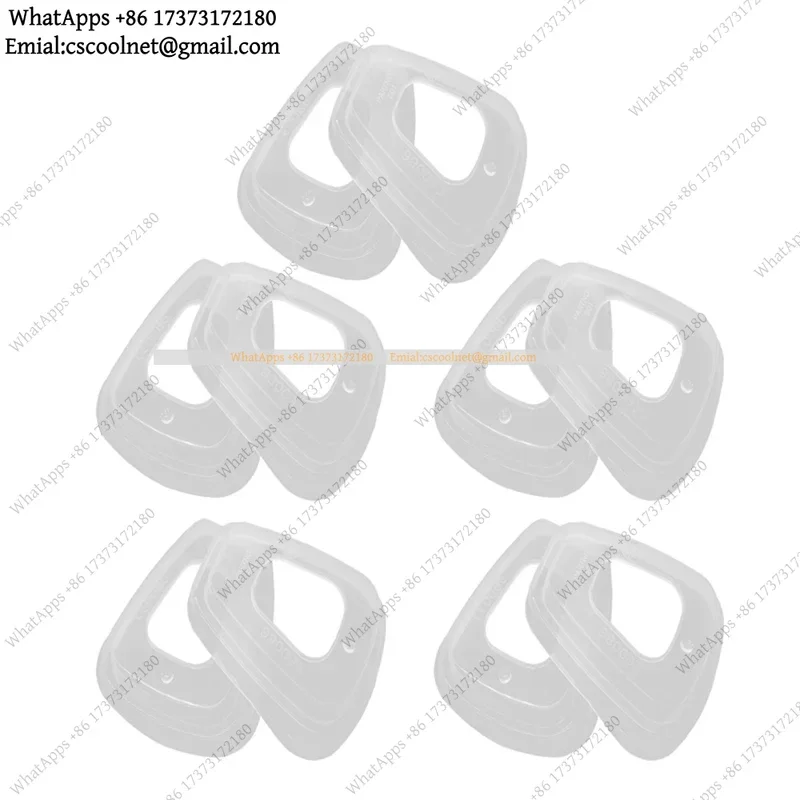 JS01 Hot 501 Filter Retainer For 3M Reusable Respirators, Gas Mask Filter Box Elements Accessories Universal