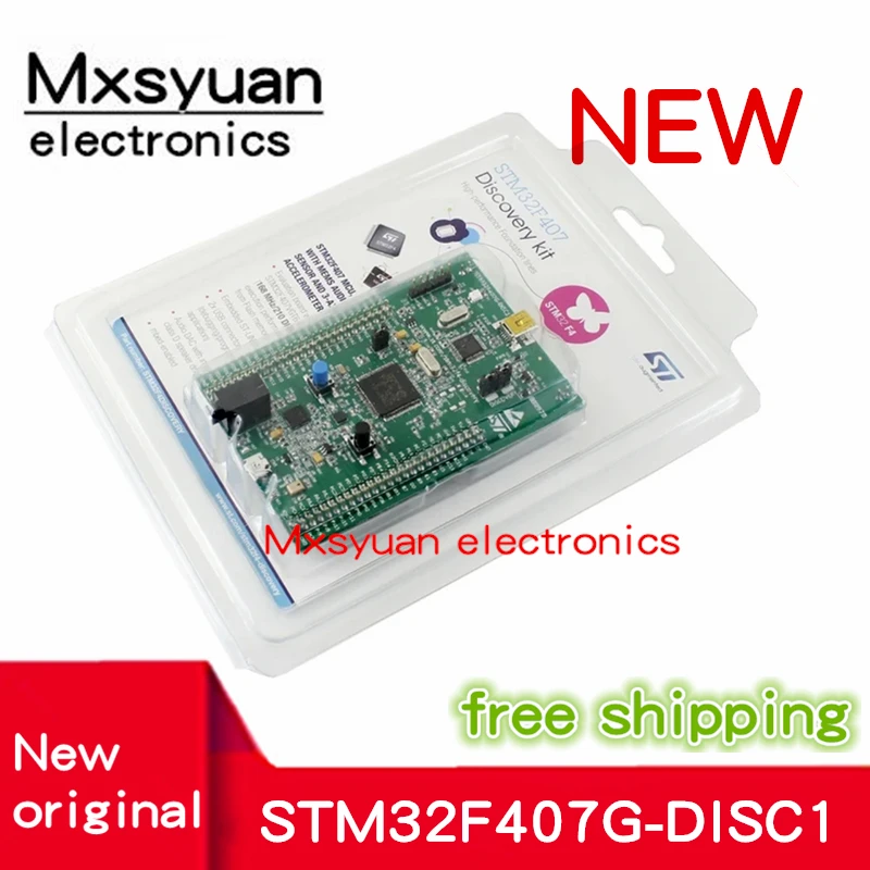 1pcs/lot 100% New original STM32F407G-DISC1 STM32F4DISCOVERY 1MB Flash 192KB RAM STM32F407VGT6 Mxsyuan