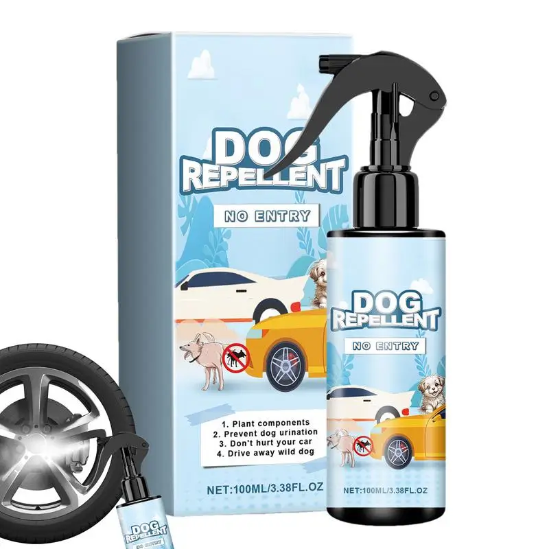 

Car Tire Protection Dog Repellent Spray 100ml Car Tire Protection Agent Prevent Dog Peeing Repellent Anti-Dog Urine Spray Car